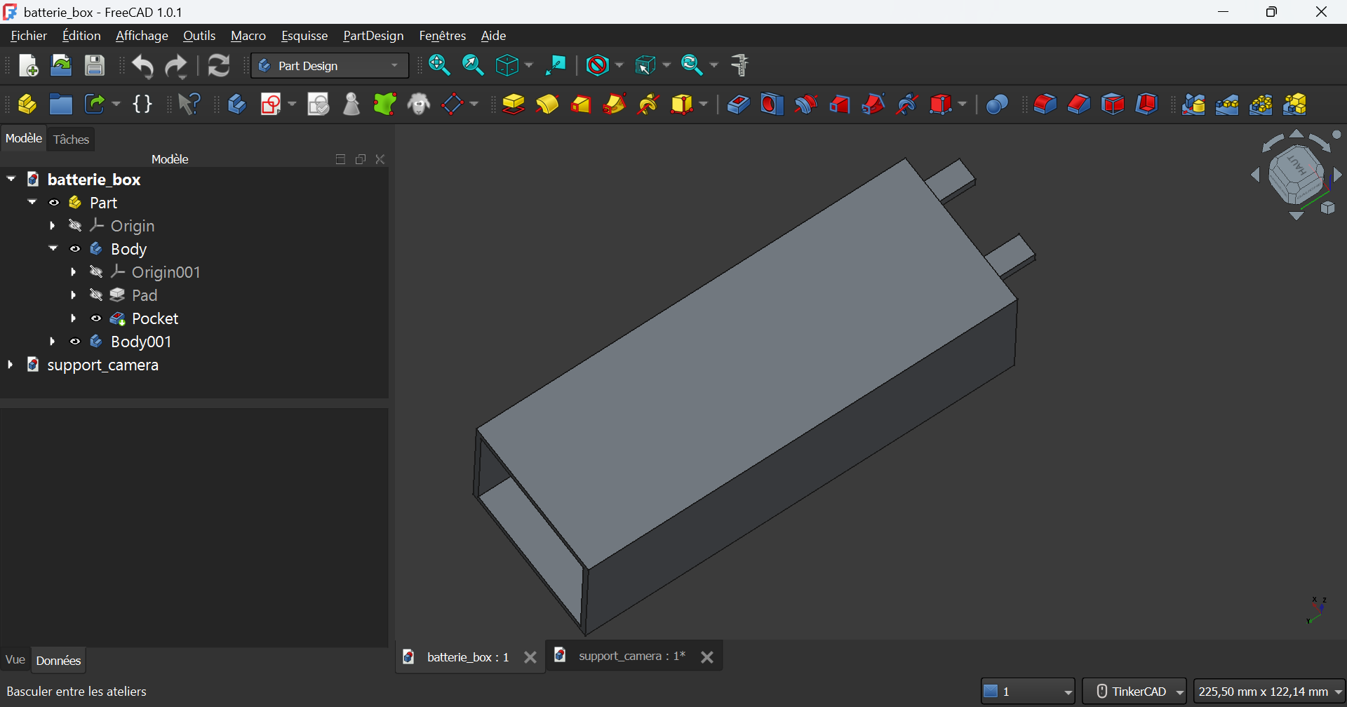 3D model view