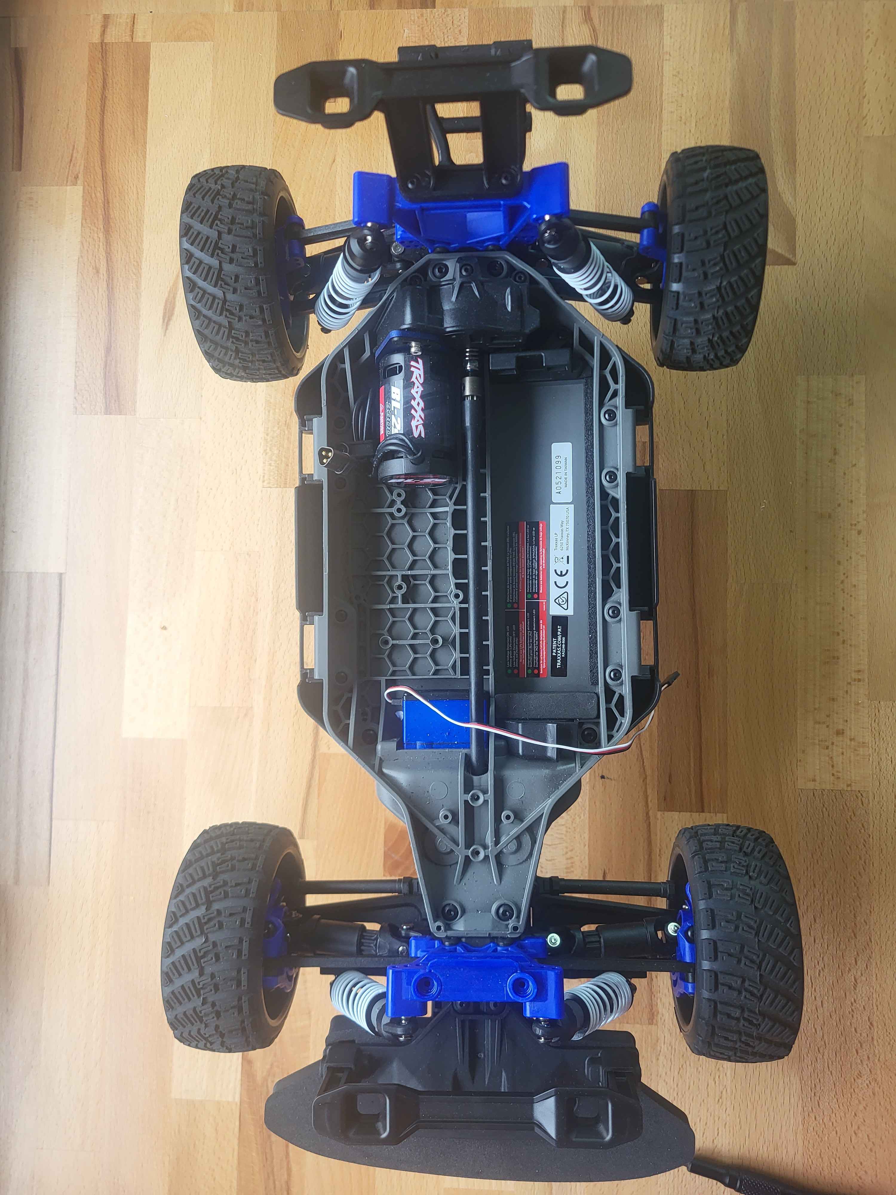Chassis without traxxas components